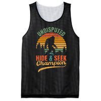 Bigfoot Undisputed Hide & Seek Champion Mesh Reversible Basketball Jersey Tank