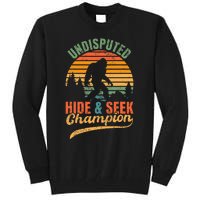 Bigfoot Undisputed Hide & Seek Champion Tall Sweatshirt