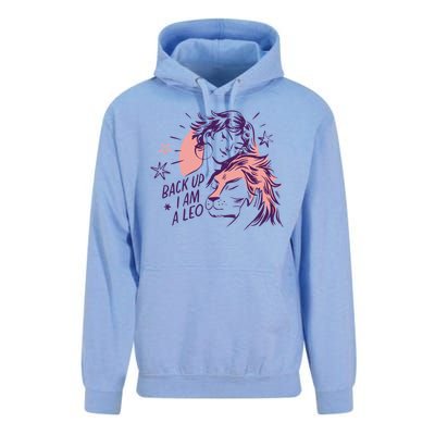 Back Up I Am A Leo Lion Zodiac Birthday Unisex Surf Hoodie