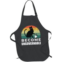 Become Ungovernable I Do What I Want Funny Cat Apron