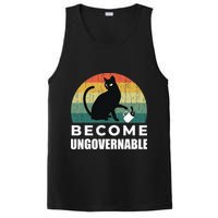 Become Ungovernable I Do What I Want Funny Cat PosiCharge Competitor Tank
