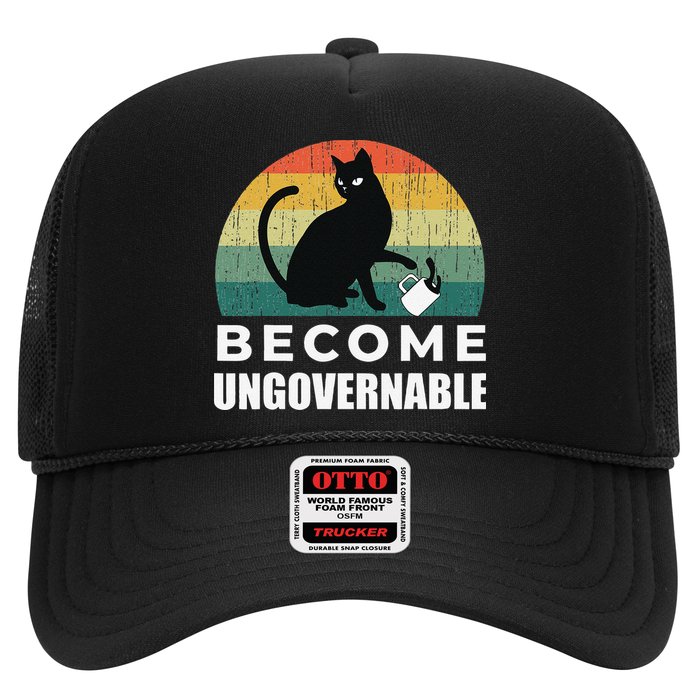 Become Ungovernable I Do What I Want Funny Cat Hat