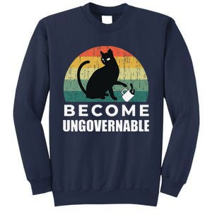 Become Ungovernable I Do What I Want Funny Cat Sweatshirt