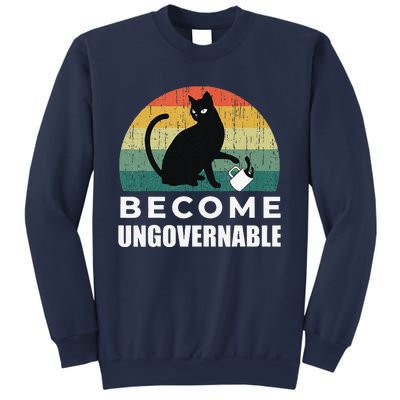 Become Ungovernable I Do What I Want Funny Cat Sweatshirt