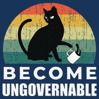 Become Ungovernable I Do What I Want Funny Cat Infant Baby Jersey Bodysuit