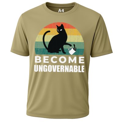 Become Ungovernable I Do What I Want Funny Cat Performance Shirt