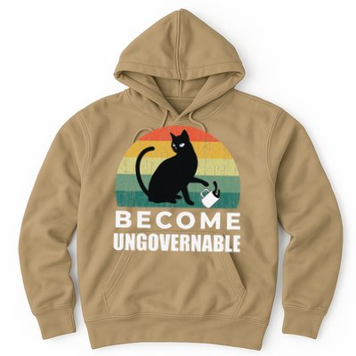 Become Ungovernable I Do What I Want Funny Cat Hoodie
