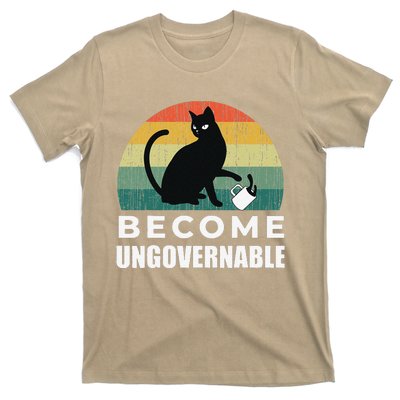 Become Ungovernable I Do What I Want Funny Cat T-Shirt