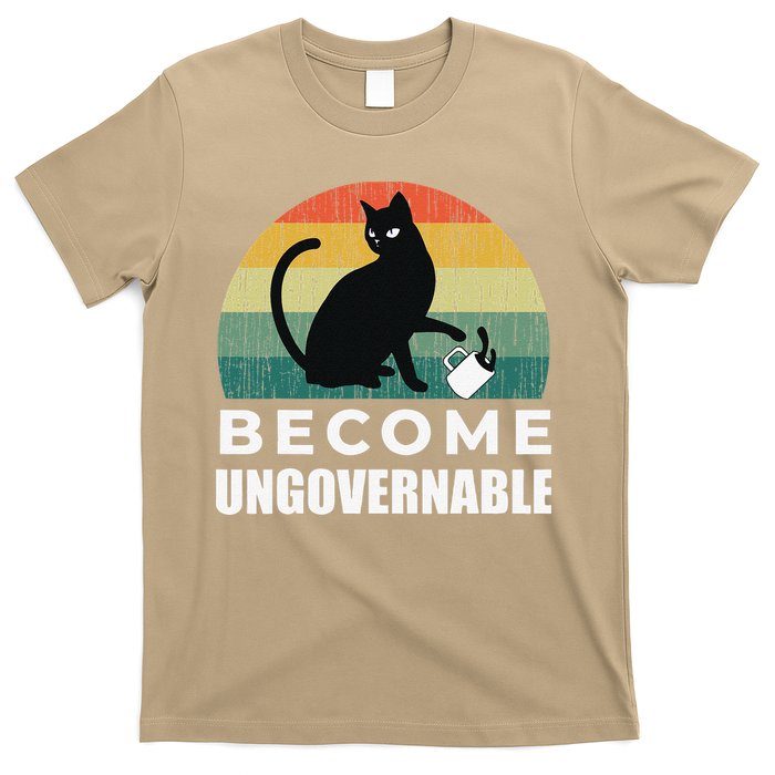 Become Ungovernable I Do What I Want Funny Cat T-Shirt