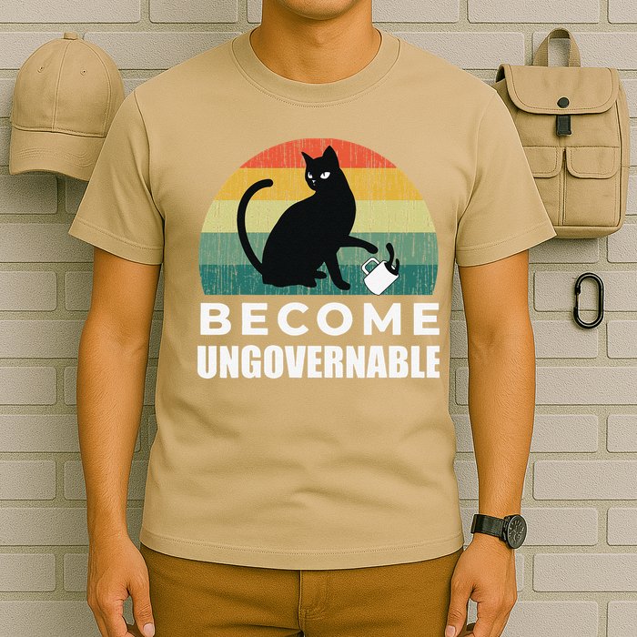Become Ungovernable I Do What I Want Funny Cat T-Shirt