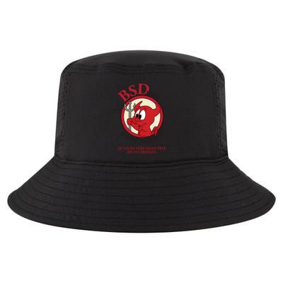 Bsd Unix Is User Friendly...Its Just Very Selective Of Its Friends Cool Comfort Performance Bucket Hat