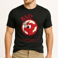 Bsd Unix Is User Friendly...Its Just Very Selective Of Its Friends Cooling Performance Crew T-Shirt