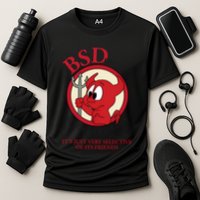 Bsd Unix Is User Friendly...Its Just Very Selective Of Its Friends Cooling Performance Crew T-Shirt