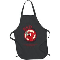 Bsd Unix Is User Friendly...Its Just Very Selective Of Its Friends Full-Length Apron With Pockets