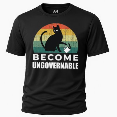 Become Ungovernable I Do What I Want Funny Cat Performance Shirt