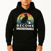 Become Ungovernable I Do What I Want Funny Cat Hoodie