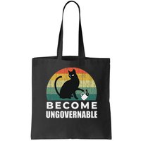 Become Ungovernable I Do What I Want Funny Cat Bag