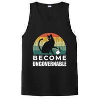 Become Ungovernable I Do What I Want Funny Cat PosiCharge Competitor Tank