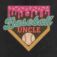 Baseball Uncle Ice Cream Drip Cool Comfort Performance Bucket Hat