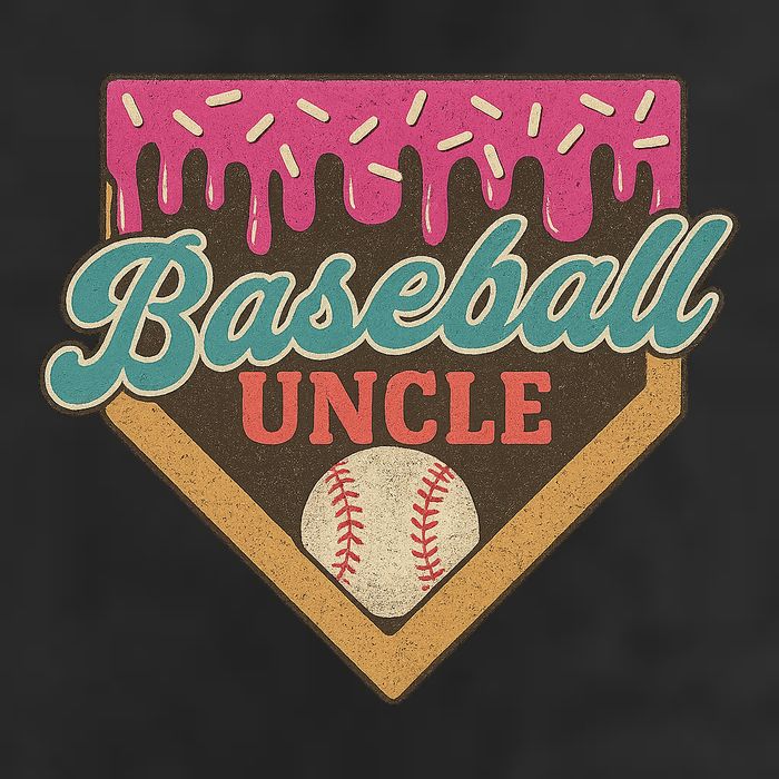 Baseball Uncle Ice Cream Drip Cool Comfort Performance Bucket Hat