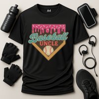 Baseball Uncle Ice Cream Drip Cooling Performance Crew T-Shirt
