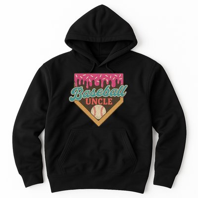 Baseball Uncle Ice Cream Drip Hoodie