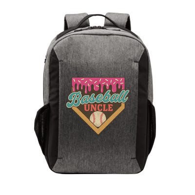 Baseball Uncle Ice Cream Drip Vector Backpack