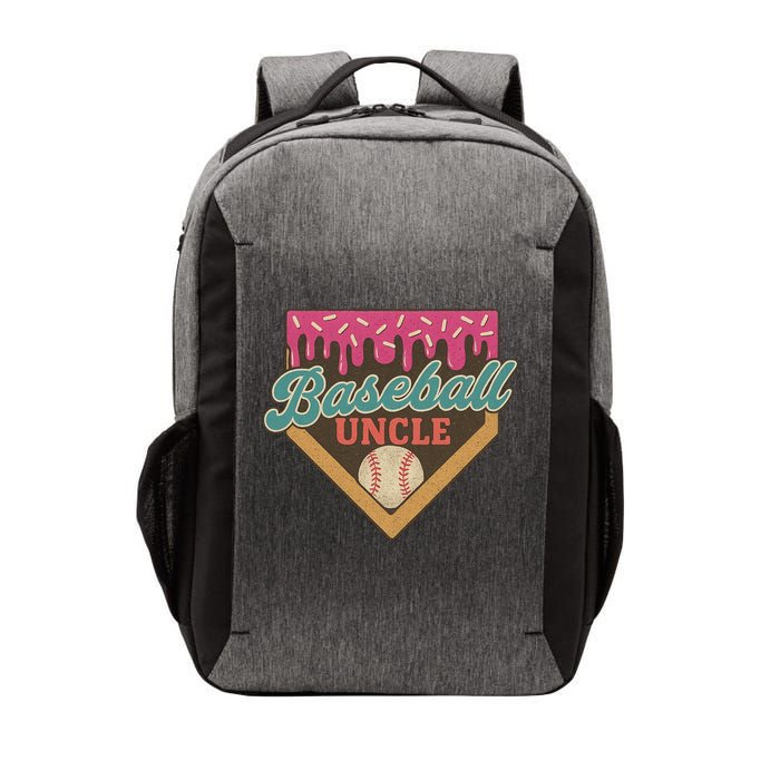 Baseball Uncle Ice Cream Drip Vector Backpack