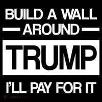 Build a Wall Around Trump I'll Pay For It Cooling Performance Crew T-Shirt