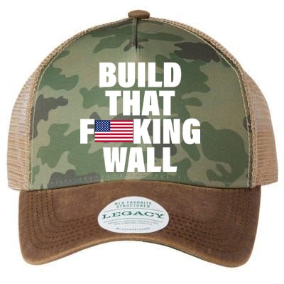 Build That F*cking Wall Legacy Tie Dye Trucker Hat