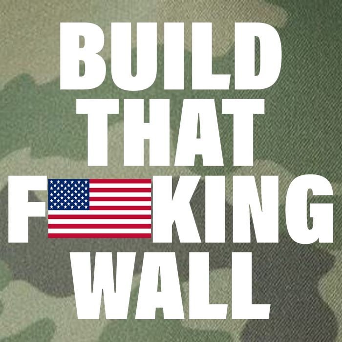 Build That F*cking Wall Legacy Tie Dye Trucker Hat