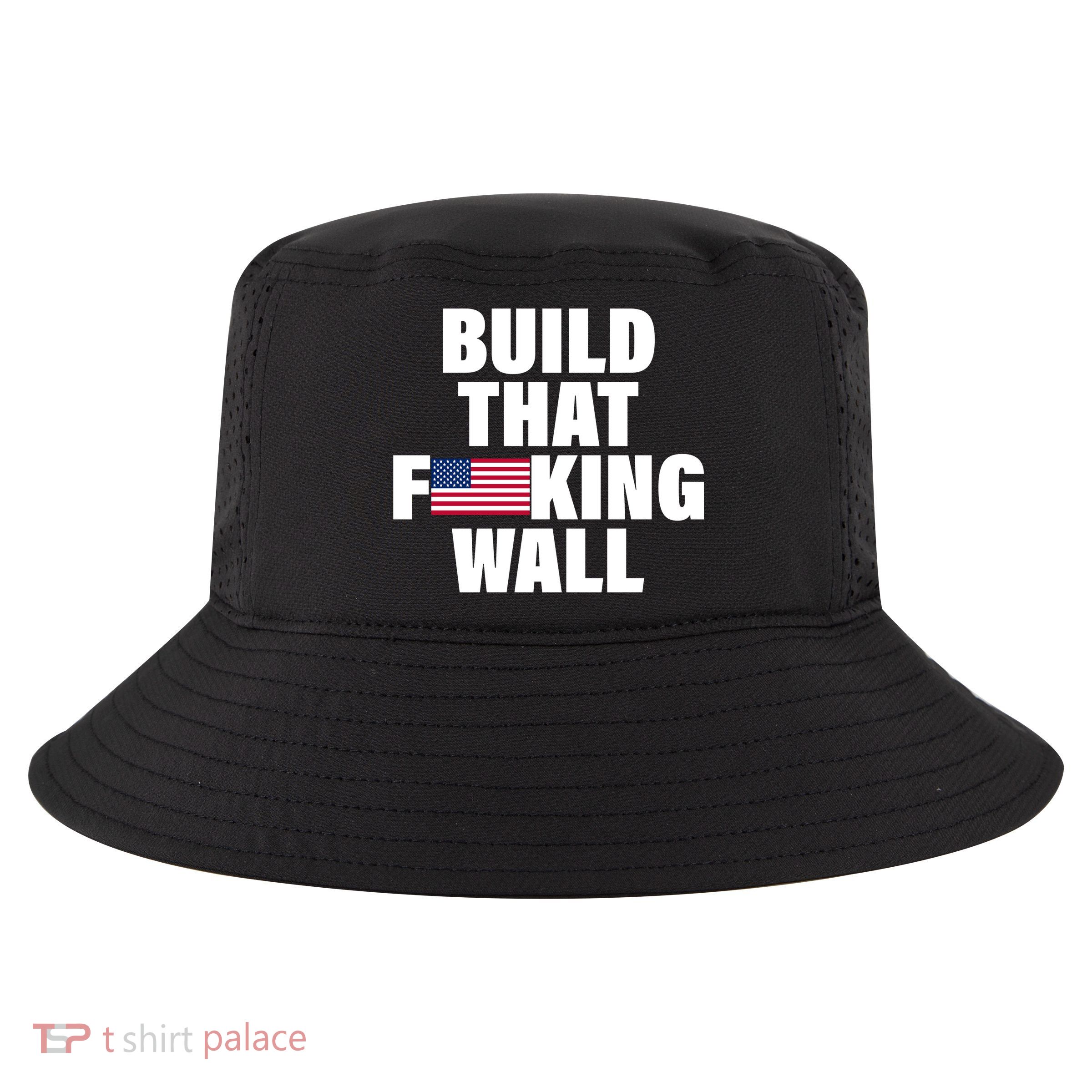 Build That F*cking Wall Cool Comfort Performance Bucket Hat