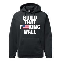 Build That F*cking Wall Performance Fleece Hoodie