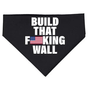 Build That F*cking Wall USA-Made Doggie Bandana