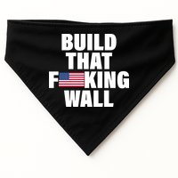 Build That F*cking Wall USA-Made Doggie Bandana