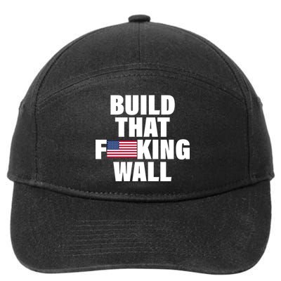 Build That F*cking Wall 7-Panel Snapback Hat