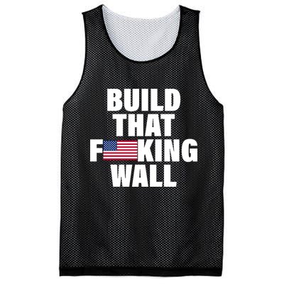 Build That F*cking Wall Mesh Reversible Basketball Jersey Tank
