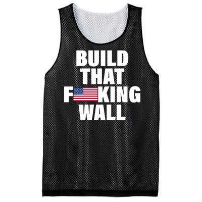 Build That F*cking Wall Mesh Reversible Basketball Jersey Tank