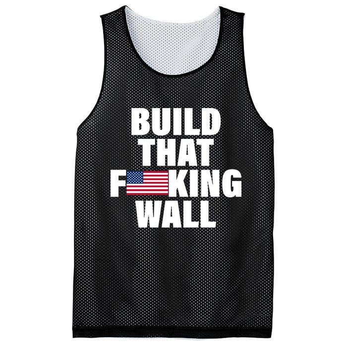 Build That F*cking Wall Mesh Reversible Basketball Jersey Tank