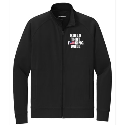 Build That F*cking Wall Stretch Full-Zip Cadet Jacket