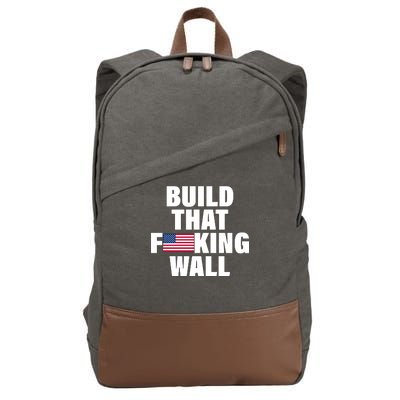 Build That F*cking Wall Cotton Canvas Backpack