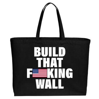 Build That F*cking Wall Cotton Canvas Jumbo Tote