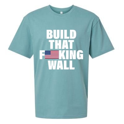 Build That F*cking Wall Sueded Cloud Jersey T-Shirt
