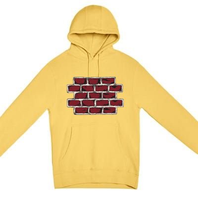 Build The Brick Wall Trump Premium Pullover Hoodie