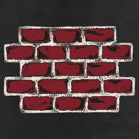 Build The Brick Wall Trump 7 Panel Mesh Trucker Snapback Hat