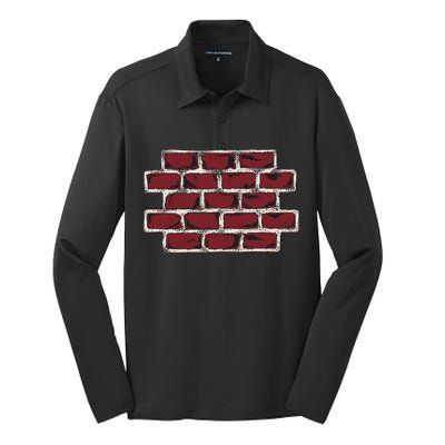 Build The Brick Wall Trump Silk Touch Performance Long Sleeve Polo