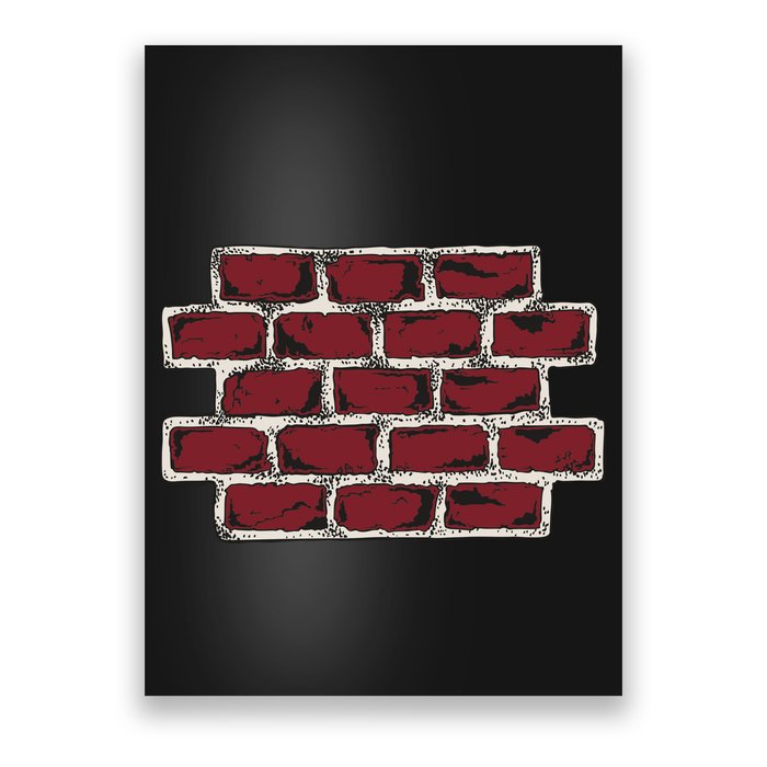 Build The Brick Wall Trump Poster