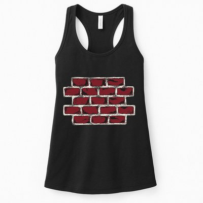Build The Brick Wall Trump Womens Tank Top