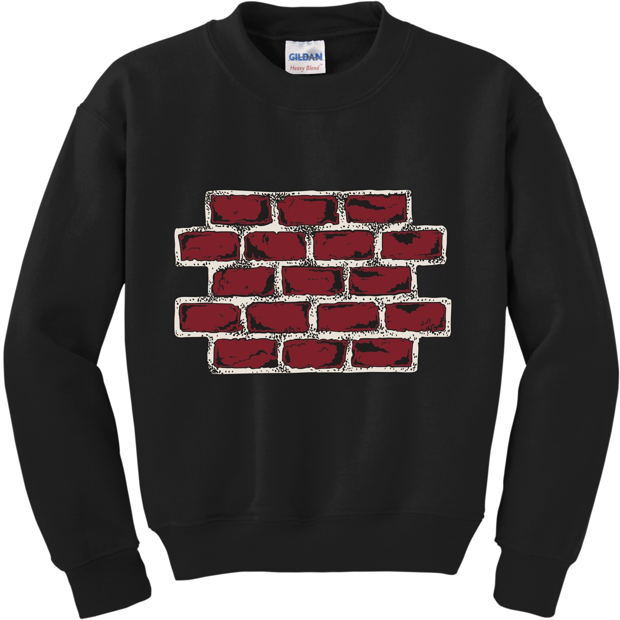 Build The Brick Wall Trump Kids Sweatshirt