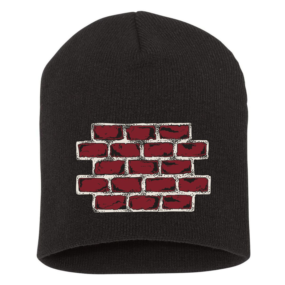 Build The Brick Wall Trump Short Acrylic Beanie